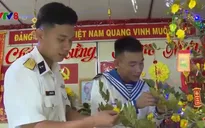 Tết sớm của các cán bộ, chiến sĩ tàu Hải quân