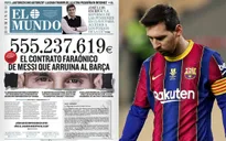 Rò rỉ số tiền "khủng" trong hợp đồng của Messi