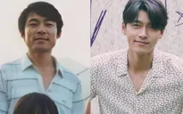 Hyun Bin giống bố vợ tương lai