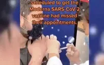 Đi siêu thị, bất ngờ được mời tiêm vaccine COVID-19