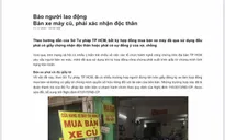 Thủ tướng yêu cầu xác minh phản ánh “Bán xe máy cũ, phải xác nhận độc thân”