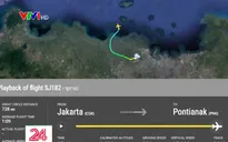 Rơi máy bay tại Indonesia: Đã tìm thấy các bộ phận thi thể người và mảnh vỡ của máy bay