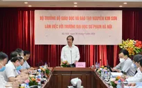 Bộ trưởng Bộ GD&ĐT mong muốn trường ĐHSP Hà Nội giữ vai trò dẫn dắt với hệ thống đào tạo sư phạm