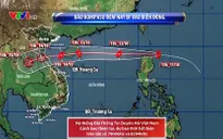 Đêm 11/10, bão Kompasu sẽ vào biển Đông, trở thành bão số 8