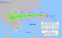 Bão số 8 di chuyển rất nhanh, có thể đạt cấp 11