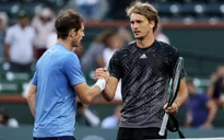Đánh bại Andy Murray, Alexander Zverev vào vòng 4 Indian Wells