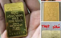 Vàng miếng nhái SJC xuất hiện khi giá đắt hơn thế giới 10 triệu đồng/lượng