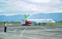 Khai trương đường bay Hà Nội - Điện Biên bằng máy bay phản lực