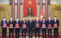 Chủ tịch nước trao quyết định bổ nhiệm 8 đại sứ Việt Nam tại các nước