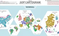 Khu vực nào có GDP cao nhất và thấp nhất toàn cầu?