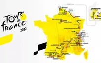 Công bố lộ trình Tour de France 2022
