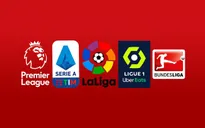 Cập nhật Lịch thi đấu, kết quả, BXH các giải bóng đá VĐQG châu Âu: Bundesliga, Ngoại hạng Anh, Serie A, La Liga