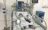 Trẻ suy hô hấp nặng do hóc xương