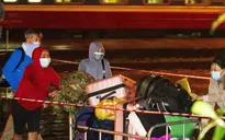 Quảng Trị đón thêm 448 người từ miền Nam về quê bằng tàu hỏa