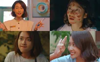 Biểu cảm cực đáng yêu của Khả Ngân