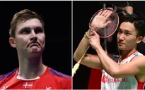 Viktor Axelsen gặp Kento Momota ở chung kết Giải cầu lông Đan Mạch mở rộng