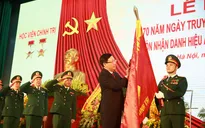 Học viện Chính trị đón nhận danh hiệu Anh hùng Lực lượng vũ trang nhân dân