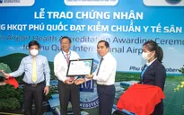 Cảng Phú Quốc đạt chứng nhận quốc tế về phòng chống dịch COVID-19