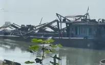 Hà Nội: Bắt 4 đối tượng khai thác cát trái phép trên sông Đà
