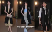 8 kiểu phối đồ chỉ một chiếc áo gile dáng dài