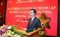 Hội đồng Lý luận Trung ương đã khẳng định vai trò, vị thế trong chặng đường 25 năm phát triển