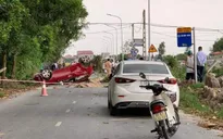 Tại nạn giao thông nghiêm trọng ở Bắc Ninh, 3 người thương vong