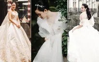 Váy cưới lộng lẫy của các nữ MC, BTV
