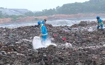 Đề nghị tạm dừng tiếp nhận rác tại bãi Nam Sơn