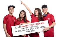 Trường ĐH Bách khoa Hà Nội công bố 3 phương thức tuyển sinh năm 2022