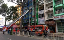 Kịp thời dập tắt vụ cháy căn nhà 4 tầng, giải cứu 8 người tại TP Hồ Chí Minh