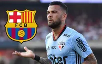 Dani Alves đồng ý trở lại Barcelona thi đấu