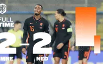 Hoà Montenegro, ĐT Hà Lan chưa thể giành quyền dự VCK World Cup 2022