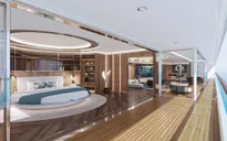 Cận cảnh vẻ đẹp "choáng ngợp" bên trong du thuyền lớn nhất thế giới trị giá 600 triệu USD