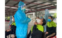 Thái Bình: Xét nghiệm sàng lọc SARS-CoV-2 cho 100% người lao động trong DN có F0