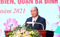 Chủ tịch nước: Người dân Hà Nội cần đề cao cảnh giác, thực hiện nghiêm việc phòng, chống dịch