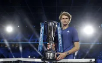 Thắng thuyết phục Medvedev, Alexander Zverev lần thứ 2 đăng quang ATP Finals