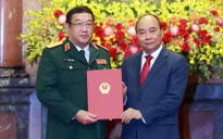 Chủ tịch nước trao quyết định thăng quân hàm Thượng tướng cho đồng chí Phạm Hoài Nam