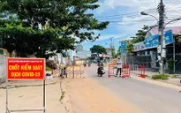 Bình Thuận tái lập chốt kiểm soát ở "vùng đỏ'', ''vùng cam''