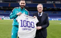 Benzema giúp Real Madrid cán mốc 1000 bàn thắng