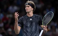 Alexander Zverev vào tứ kết Giải quần vợt Paris Masters 2021