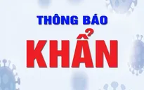 Điện Biên thông báo khẩn tìm người liên quan ca bệnh COVID-19
