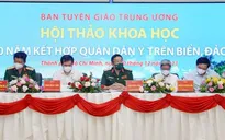 Kết hợp quân dân y trong bảo đảm y tế vùng biển đảo