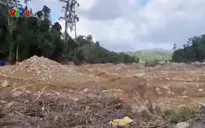 Quảng Nam: Vàng tặc phá nát rừng Đông Giang