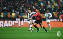 AC Milan chia điểm thất vọng trước Udinese