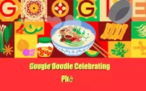 Google Doodle hôm nay tôn vinh Phở Việt Nam