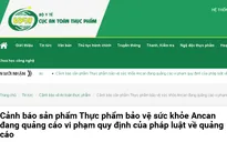 Cảnh báo sản phẩm Ancan, Nutri Ancan, Res-1000, King fucoidan & Agaricus quảng cáo gây hiểu nhầm công dụng