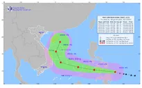 Bão Rai giật cấp 17 tiến nhanh vào Biển Đông