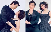 Thanh Hương tung ảnh ngọt ngào bên hai soái ca màn ảnh Việt