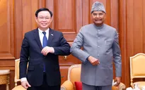 Chủ tịch Quốc hội Vương Đình Huệ hội kiến Tổng thống Ấn Độ Ram Nath Kovind