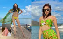 Miss World 2021: Bị ong chích, Đỗ Thị Hà vẫn thả dáng quyến rũ với bikini